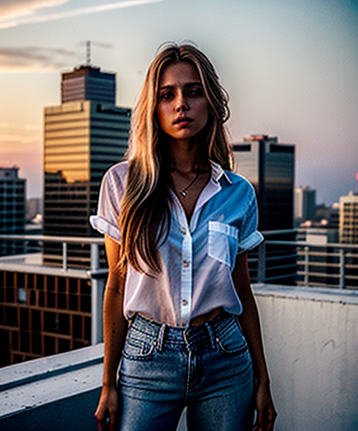 high contrast dramatic face