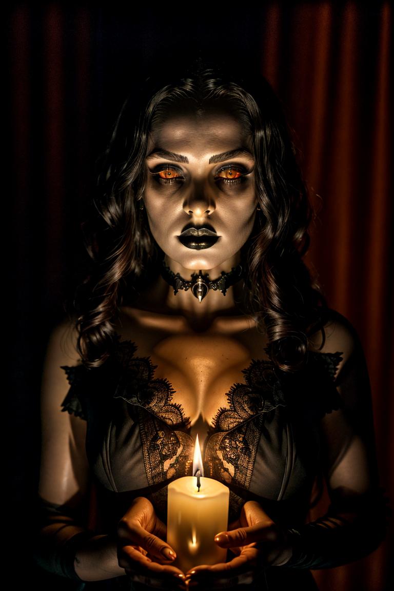 feminine power dark theme