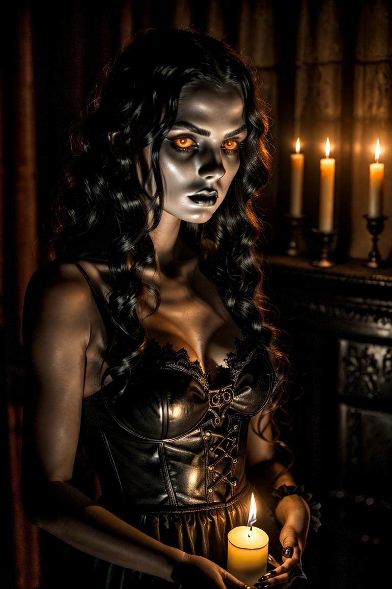 feminine power dark theme