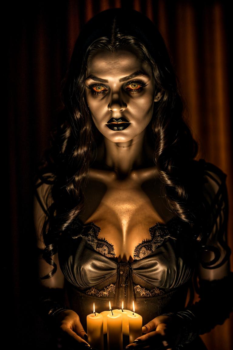 woman in shadows artistic shot