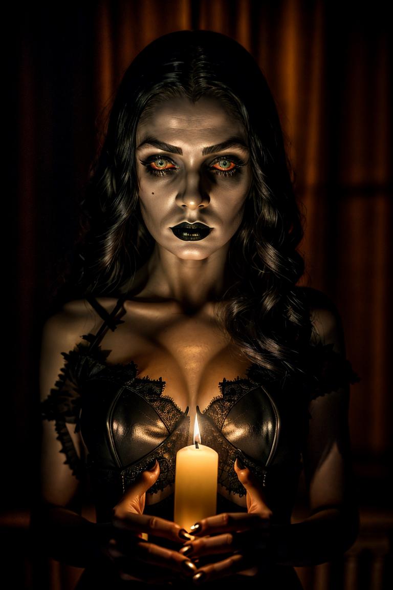 dramatic lighting photo session