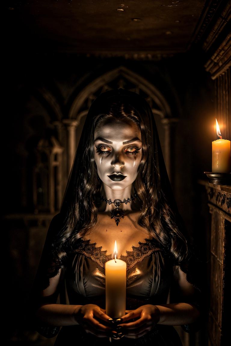 feminine power dark theme