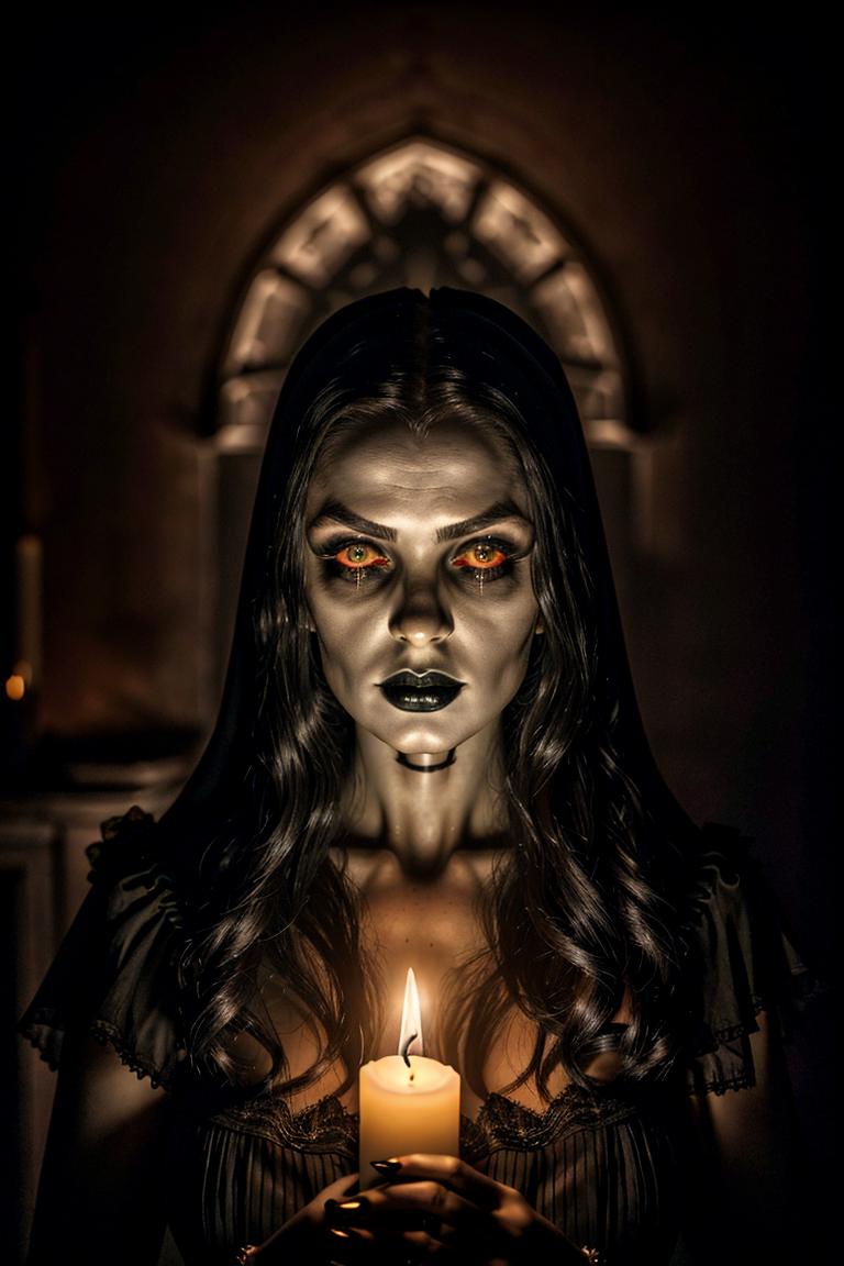 feminine power dark theme