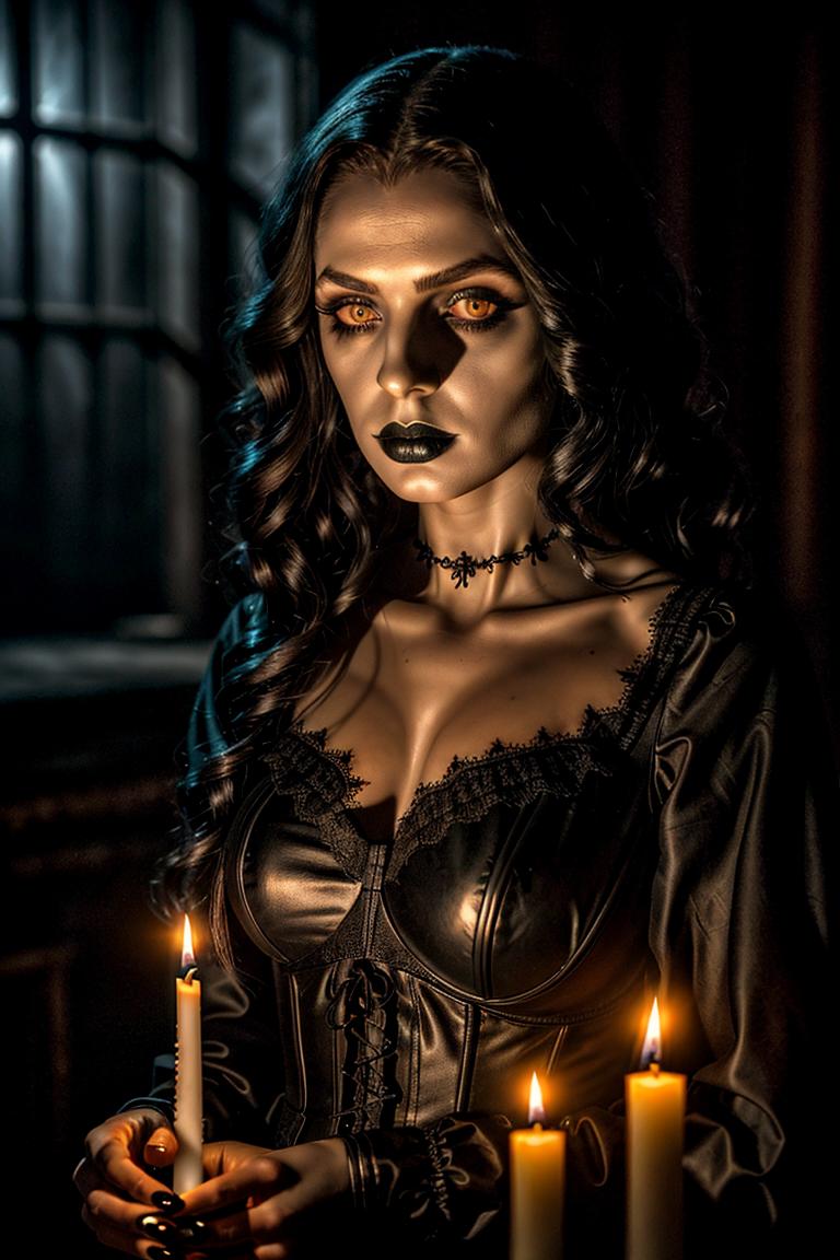 feminine power dark theme