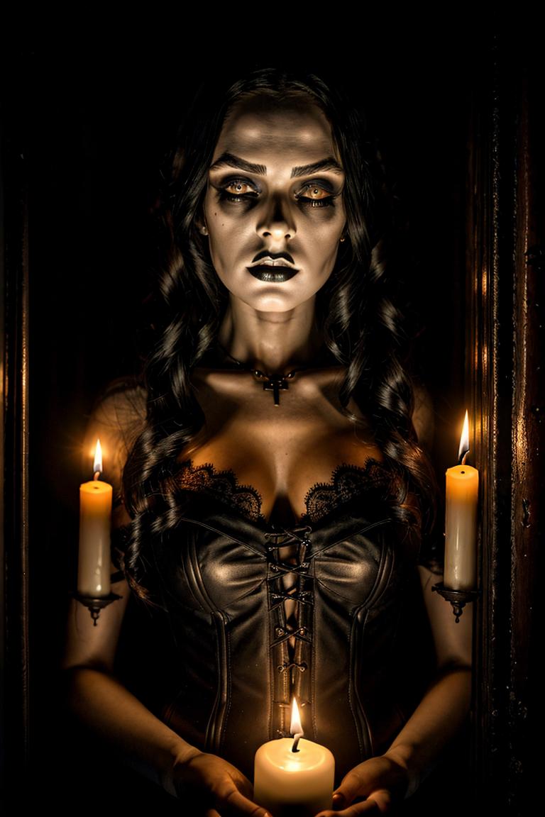 dramatic lighting photo session