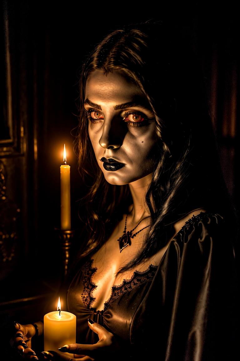 dramatic lighting photo session