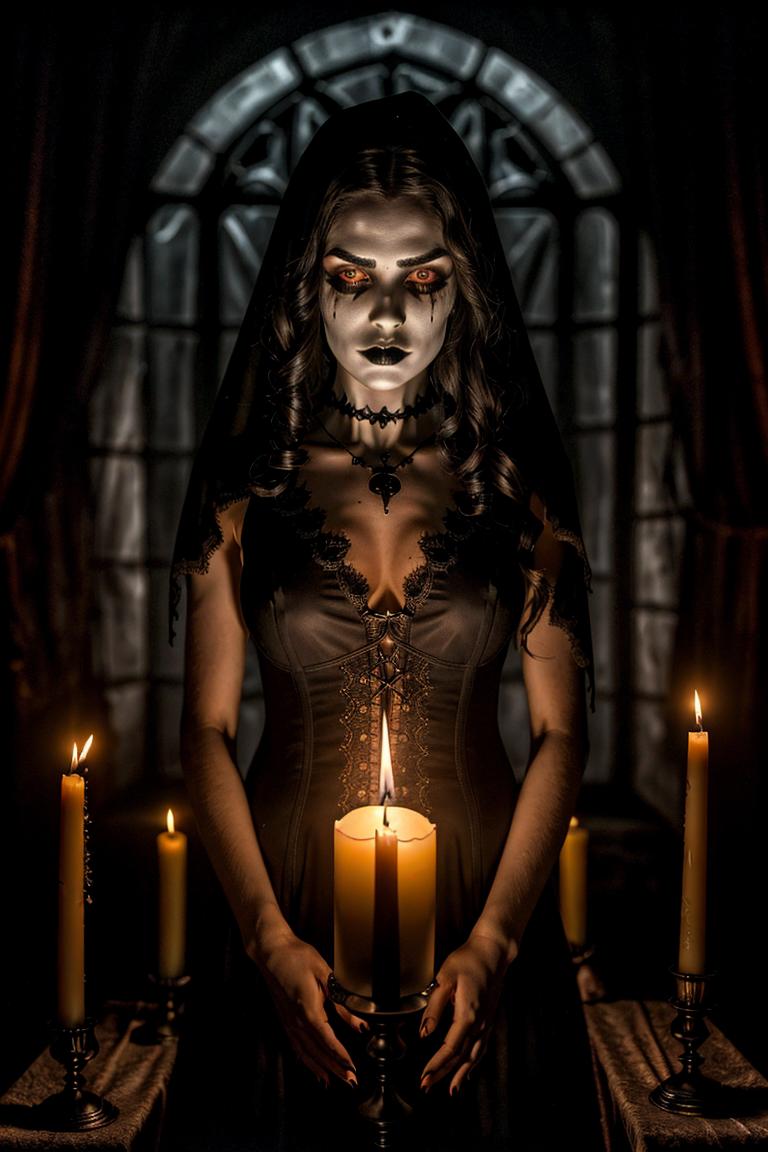 feminine power dark theme