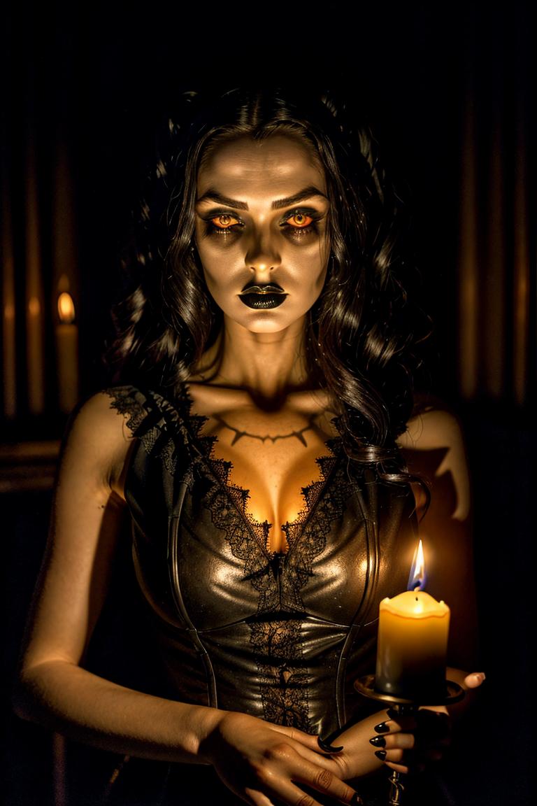 black dress emotional imagery