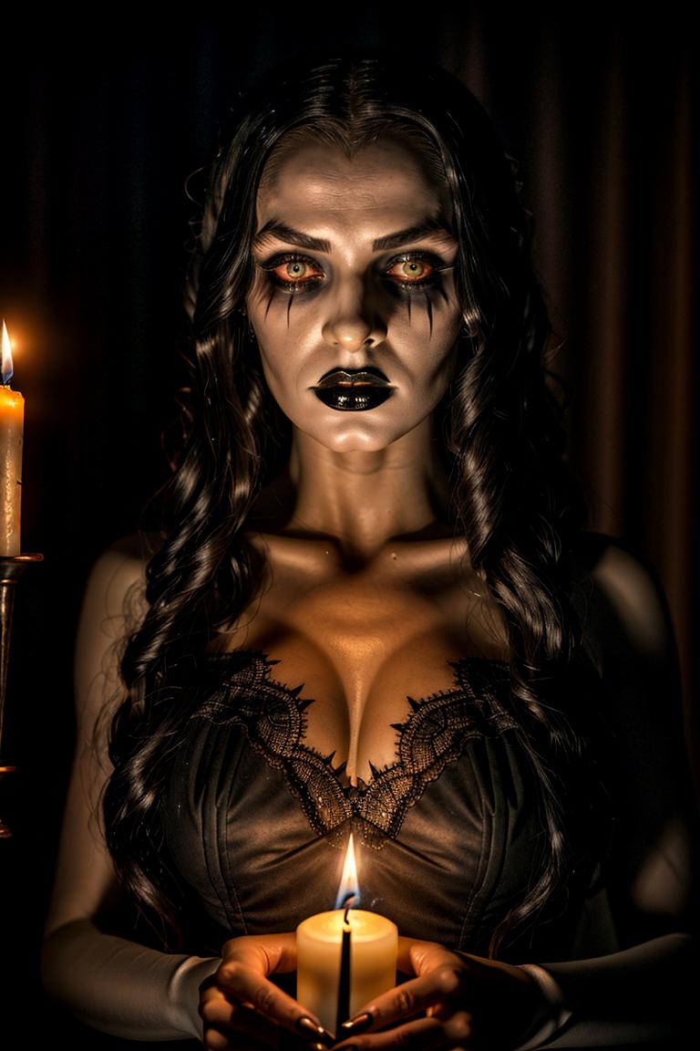 woman in shadows artistic shot