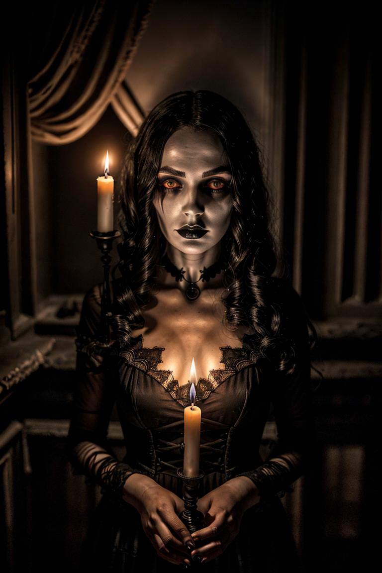 dramatic lighting photo session