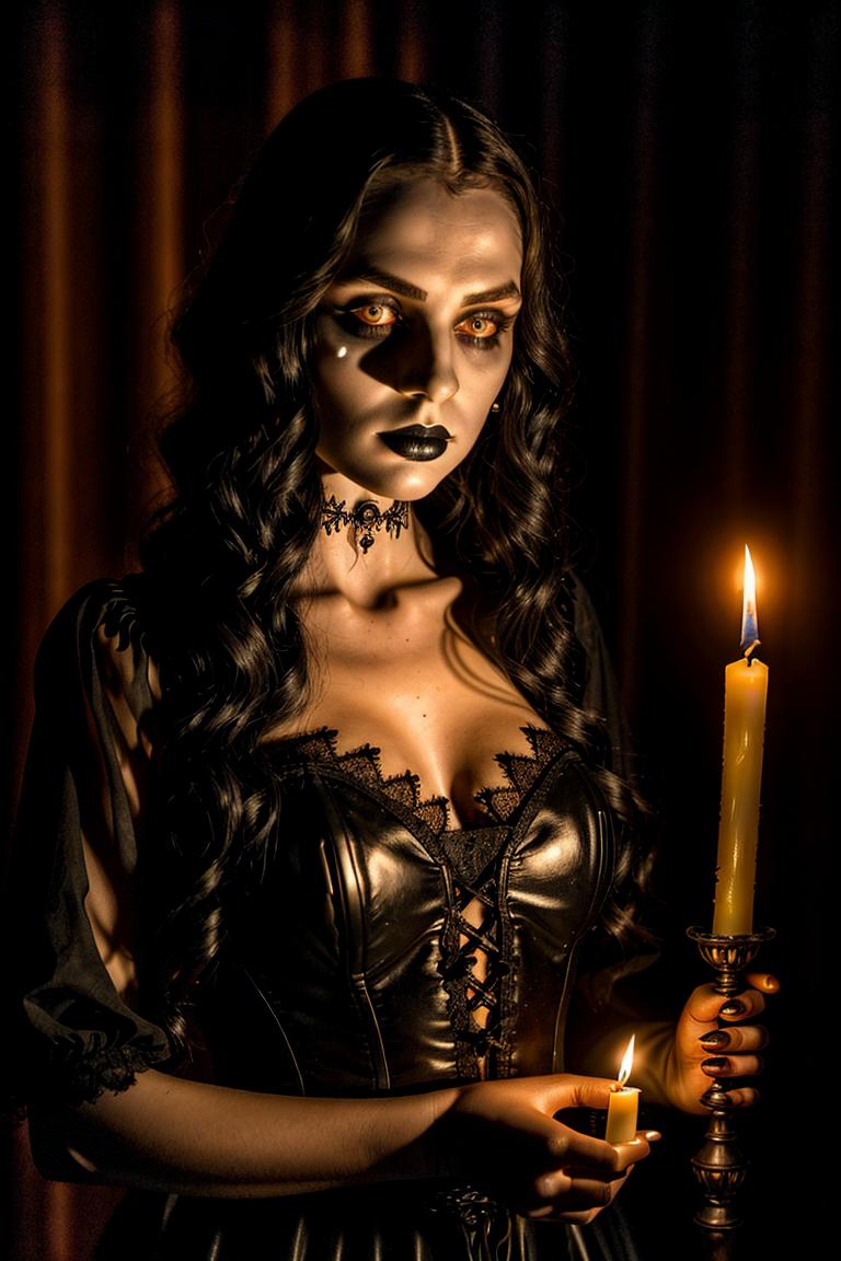 dramatic lighting photo session