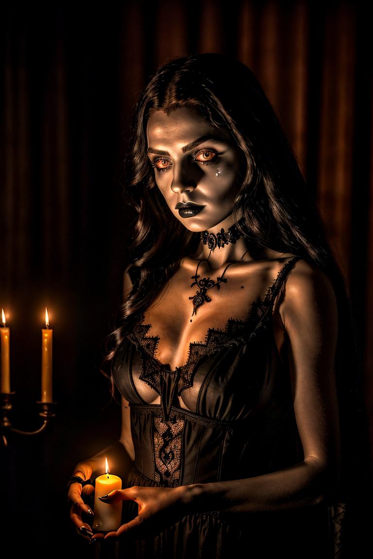 feminine power dark theme