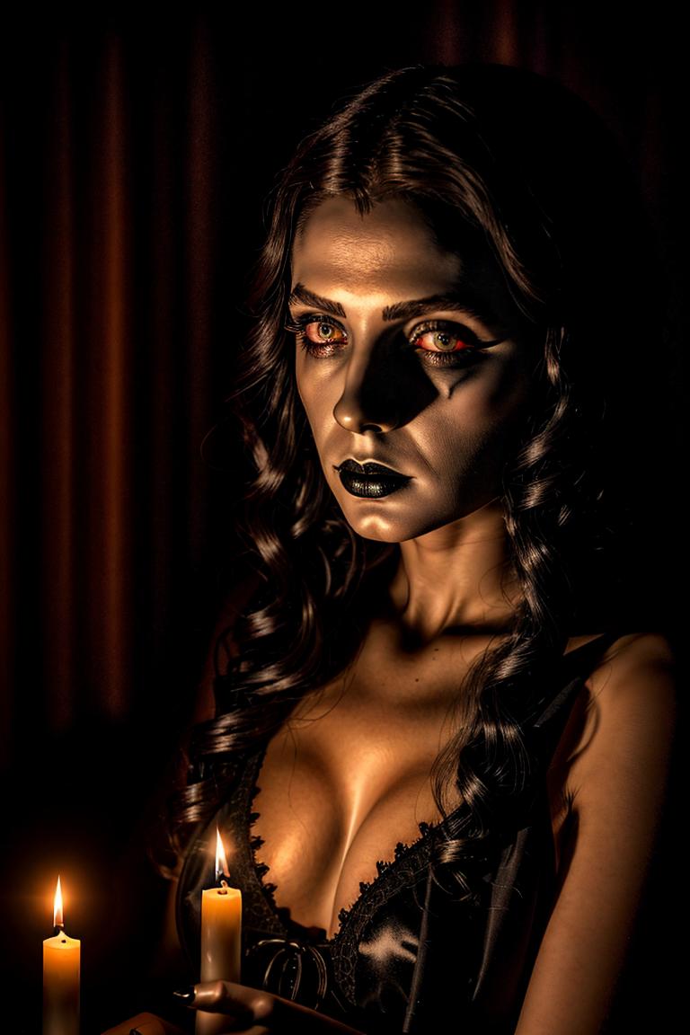 feminine power dark theme