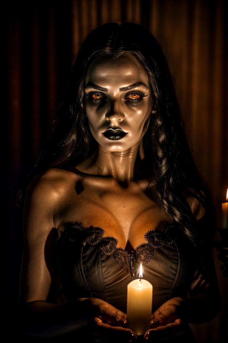 woman in shadows artistic shot