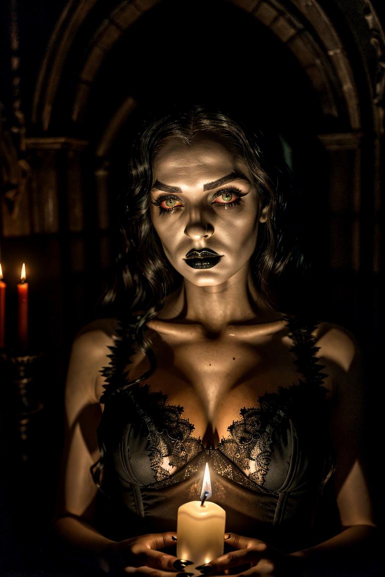 feminine power dark theme