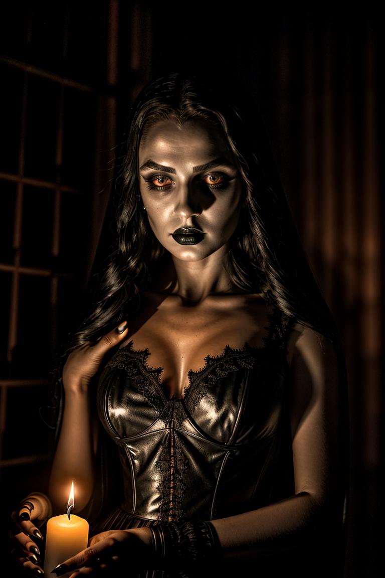 feminine power dark theme