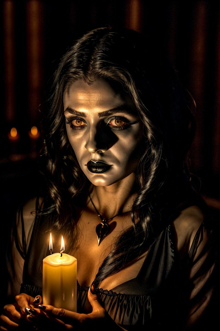 black dress emotional imagery