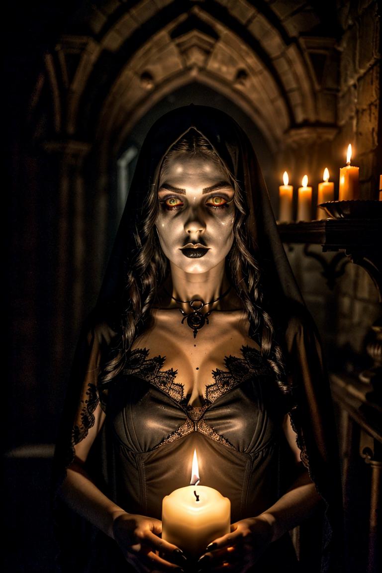 black dress emotional imagery