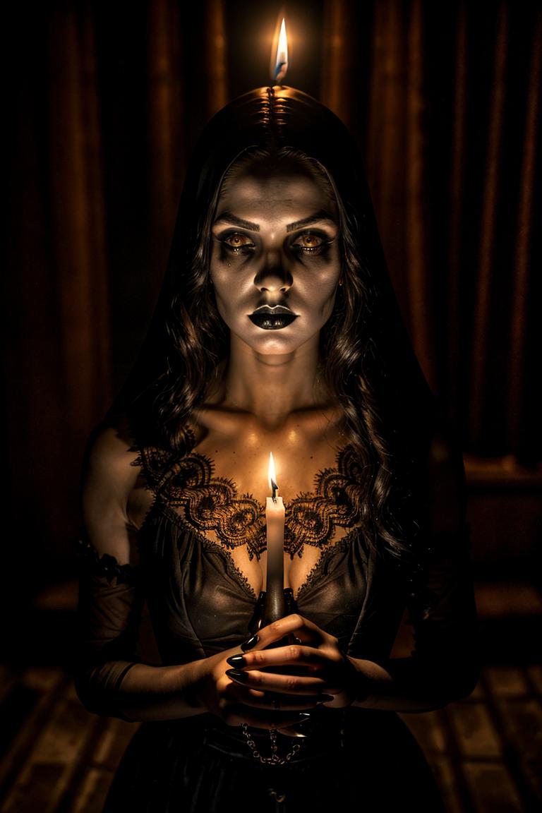 dramatic lighting photo session