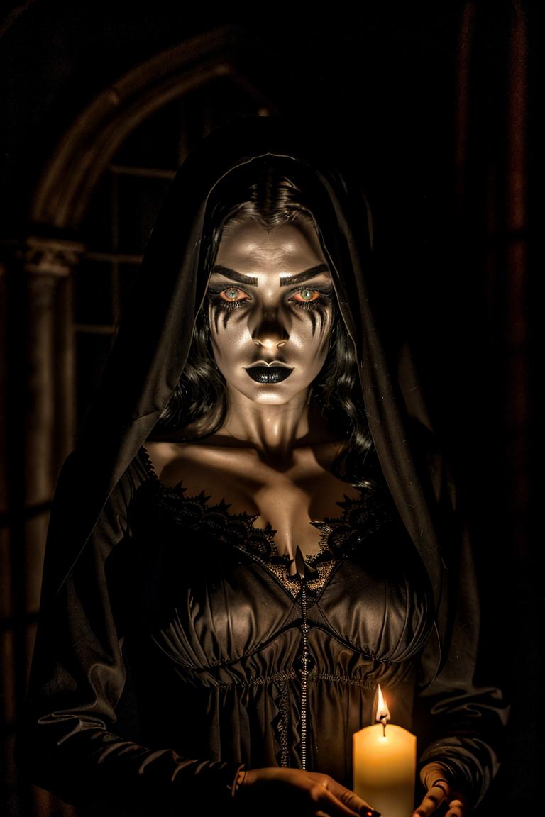 feminine power dark theme