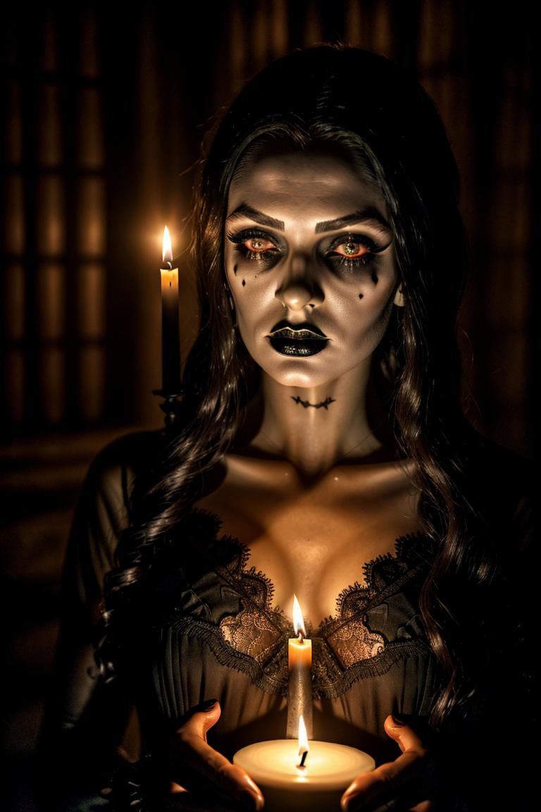 black dress emotional imagery