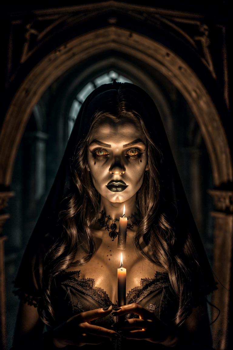 dramatic lighting photo session