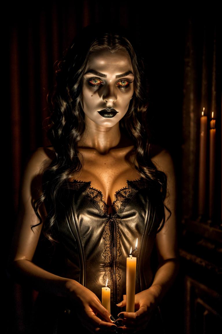 black dress emotional imagery