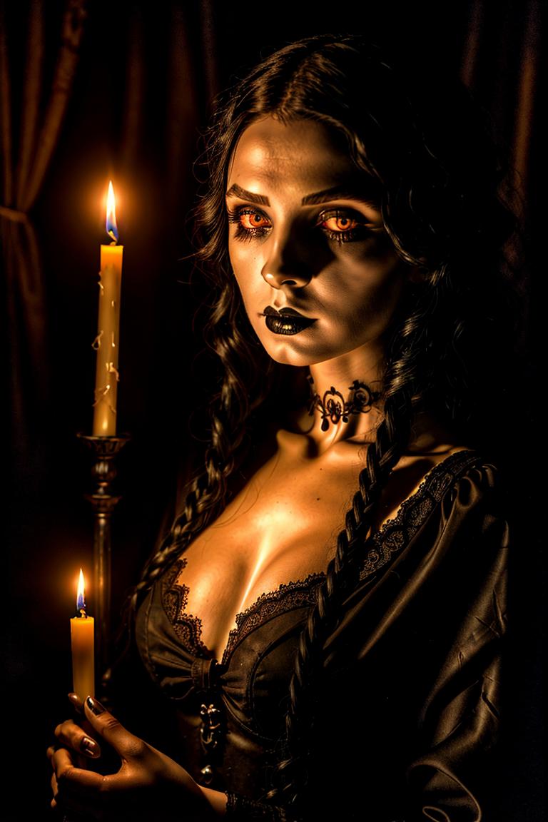 woman in shadows artistic shot