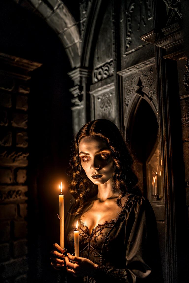 dramatic lighting photo session