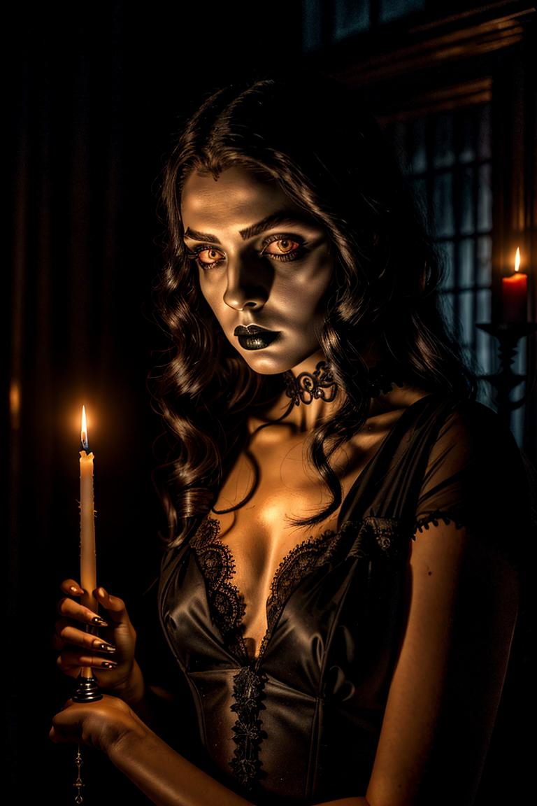 black dress emotional imagery