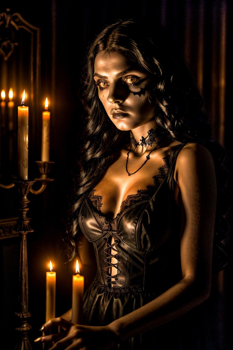 feminine power dark theme