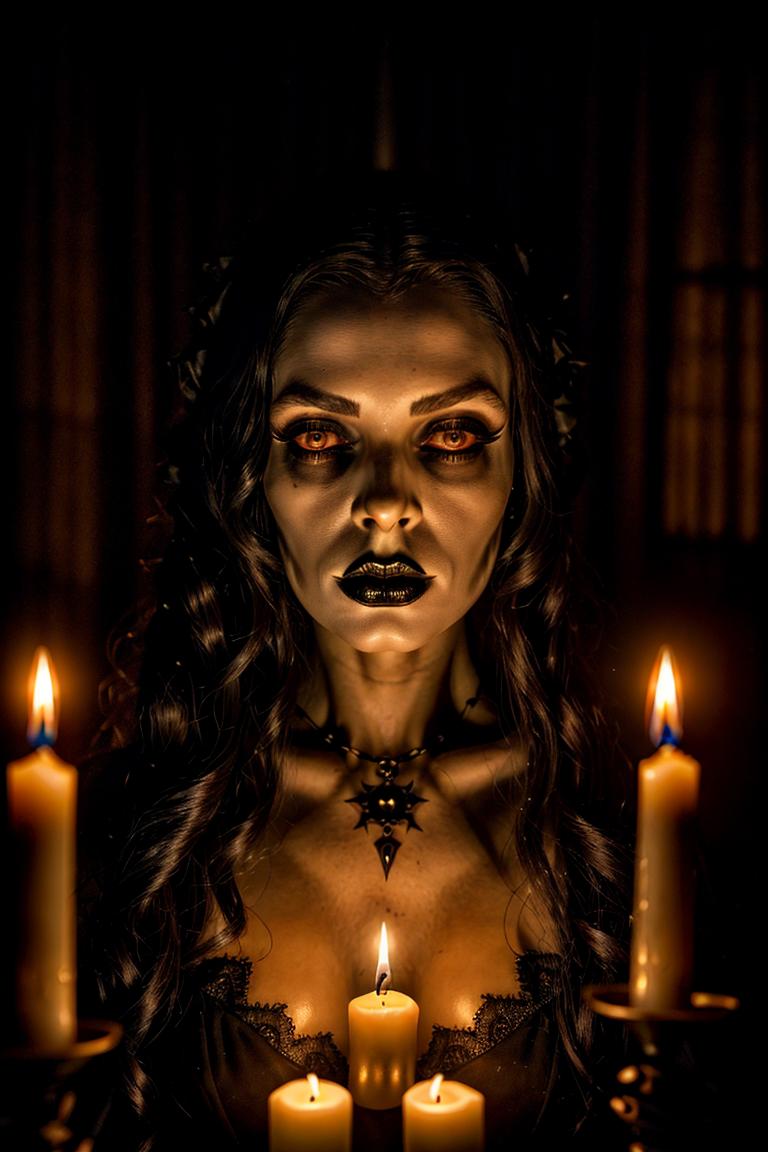 black dress emotional imagery