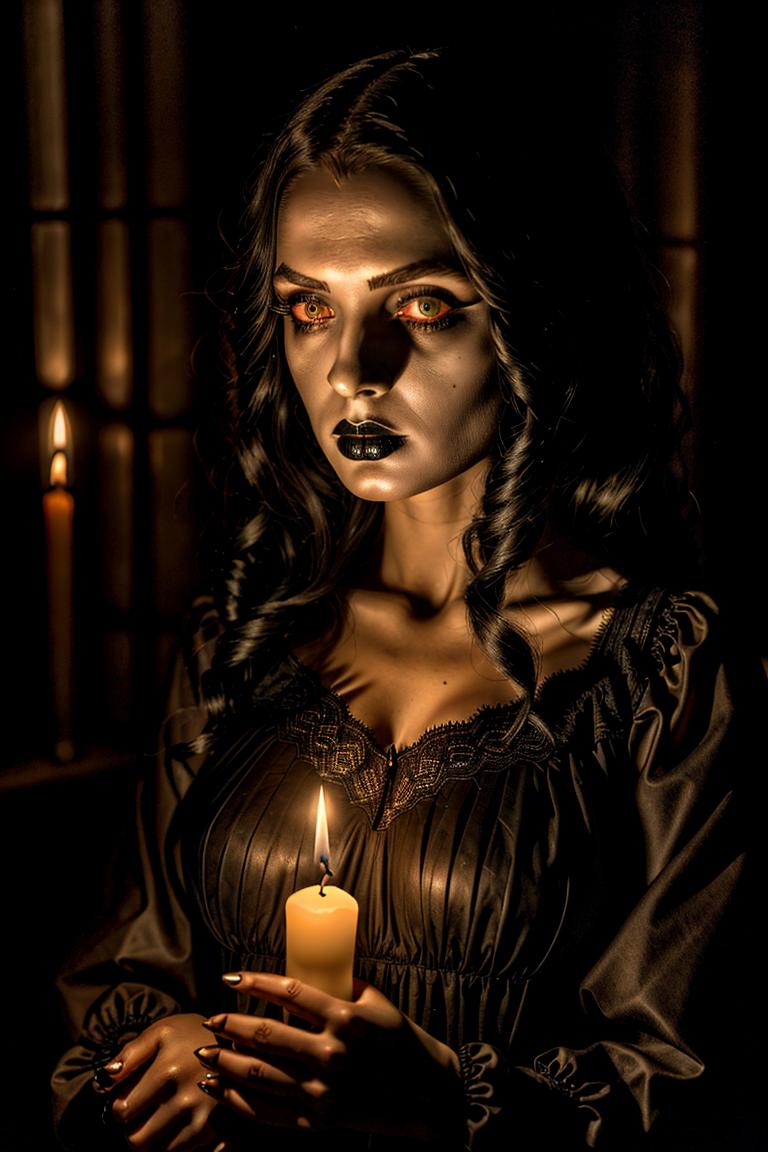 feminine power dark theme