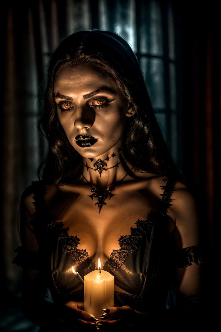 dramatic lighting photo session