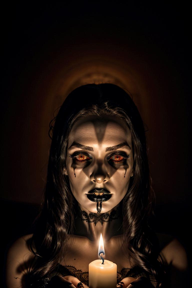 dramatic lighting photo session