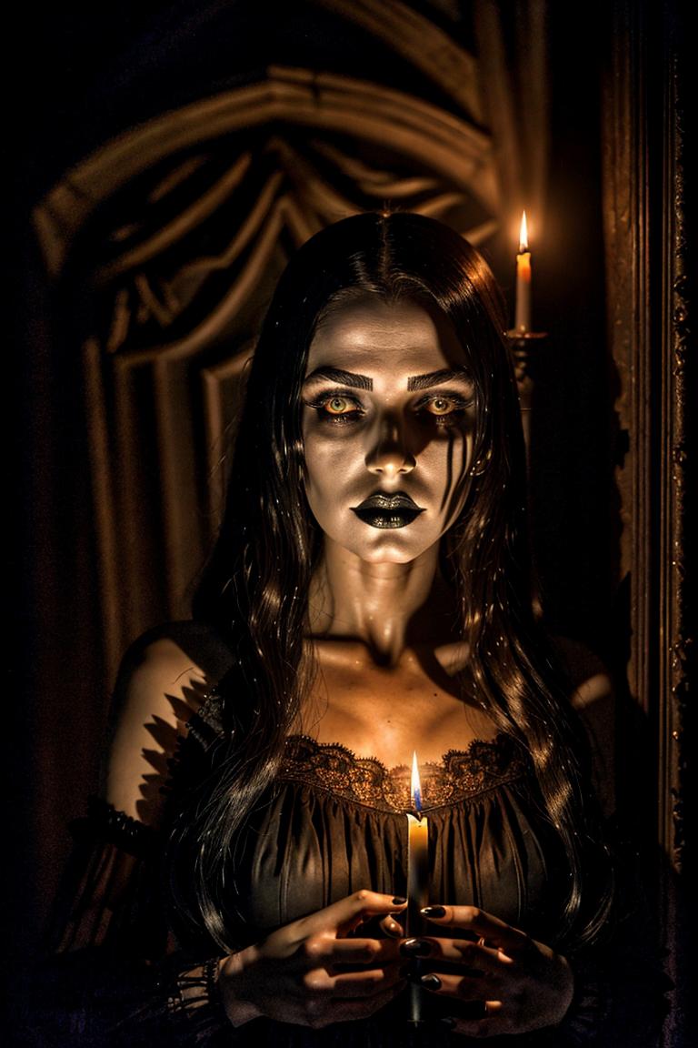 feminine power dark theme