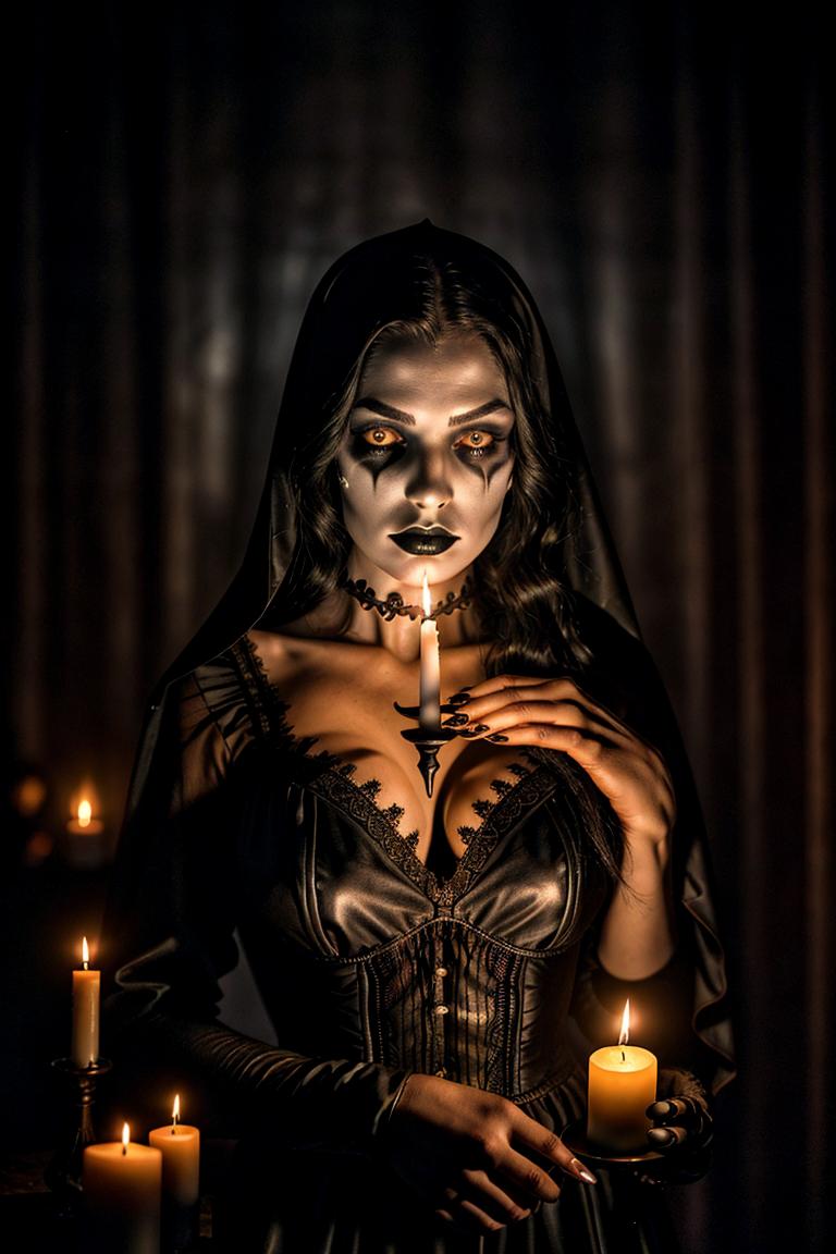 feminine power dark theme