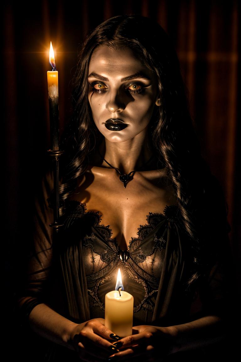 black dress emotional imagery