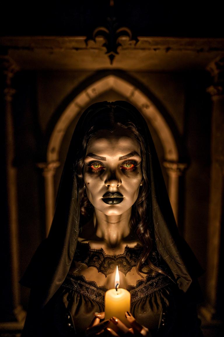 dramatic lighting photo session