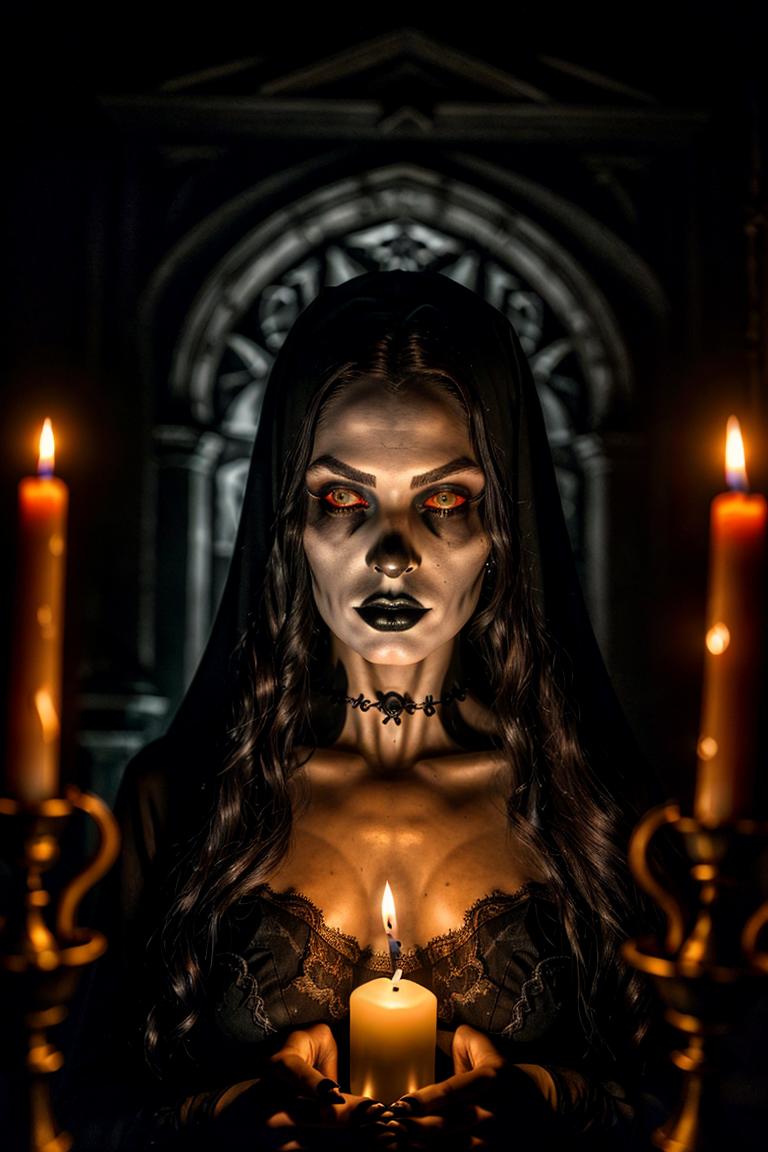 feminine power dark theme