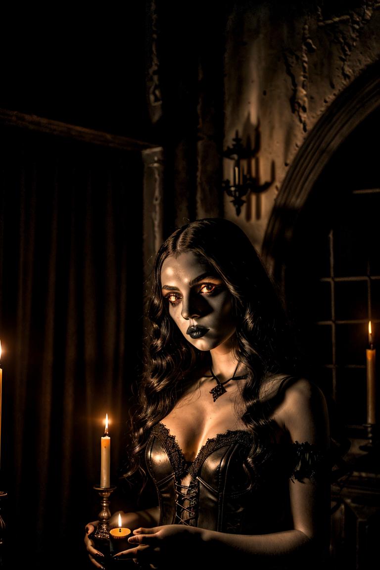 feminine power dark theme