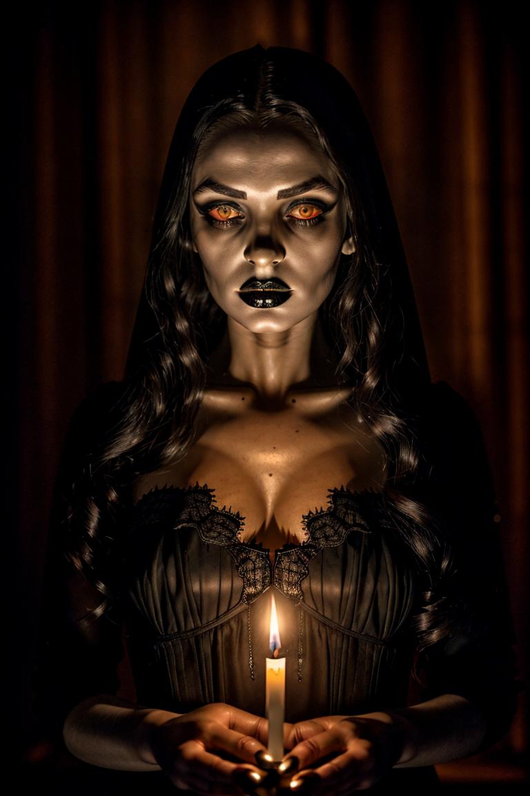 dramatic lighting photo session