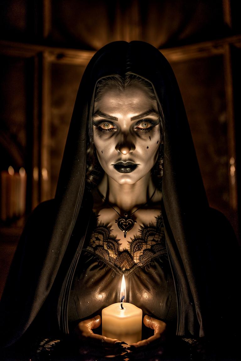 woman in shadows artistic shot