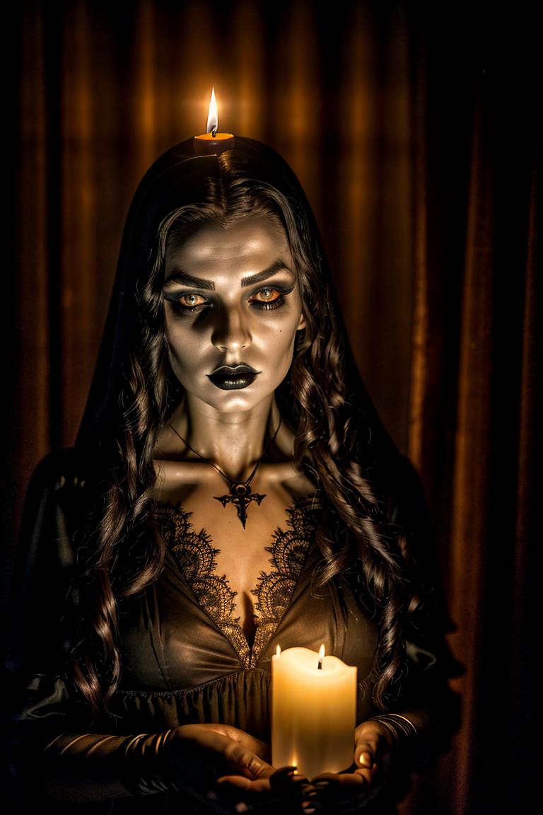 black dress emotional imagery