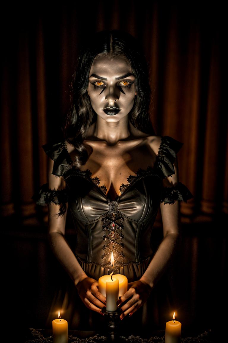 feminine power dark theme