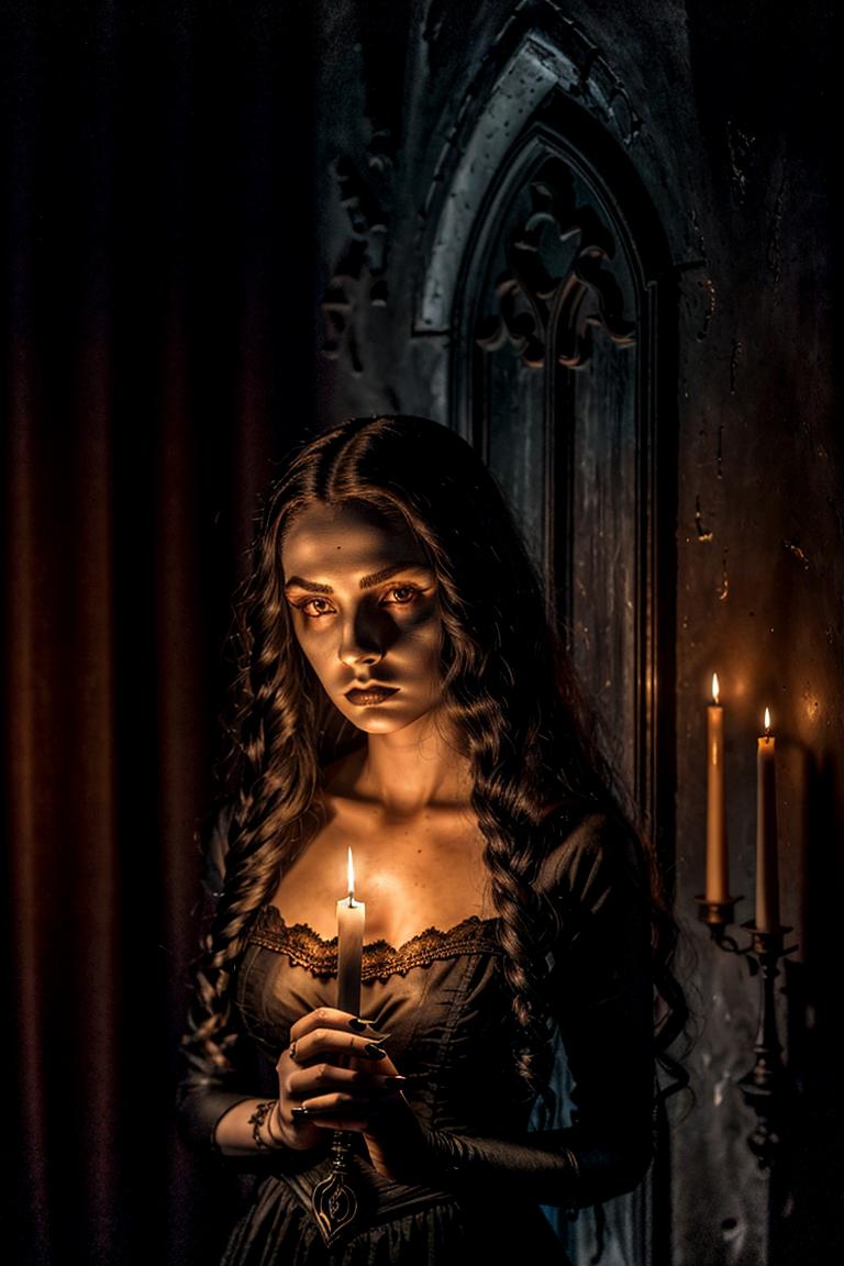 feminine power dark theme