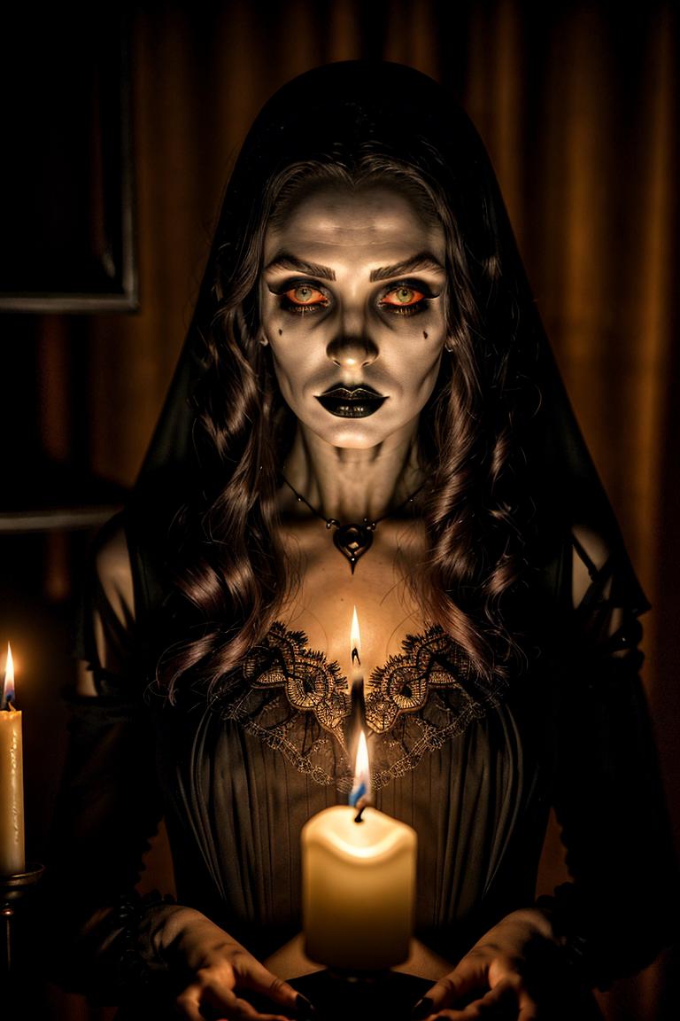 dramatic lighting photo session