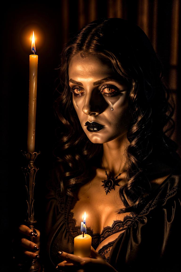 feminine power dark theme