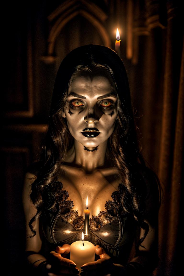 black dress emotional imagery