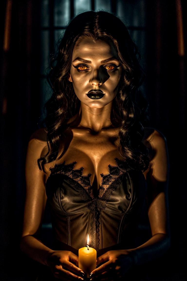 feminine power dark theme